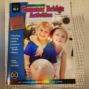 Summer Bridge Activities Workbook for Kids GRADES k-1